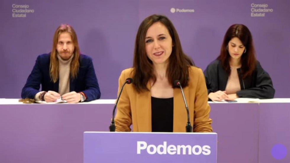 Bases de Podemos proclaman a Montero como candidata a europeas