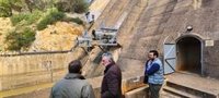 La Junta invierte un millón de euros para corregir las pérdidas de agua de la presa de Almodóvar en Tarifa (Cádiz)