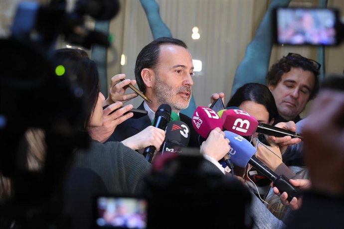 El presidente de la Cámara de baleares, Gabriel Le Senne