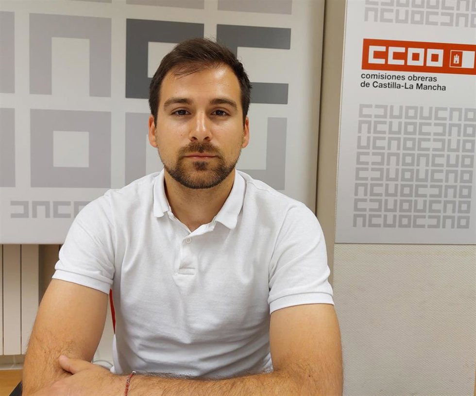Juan Carlos del Puerto, secretario de Empleo y Políticas Públicas de CCOO Castilla-La Mancha.
