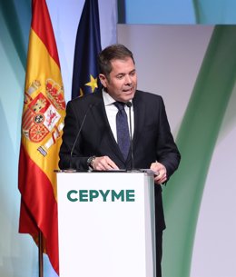 El presidente de Cepyme, Gerardo Cuerva