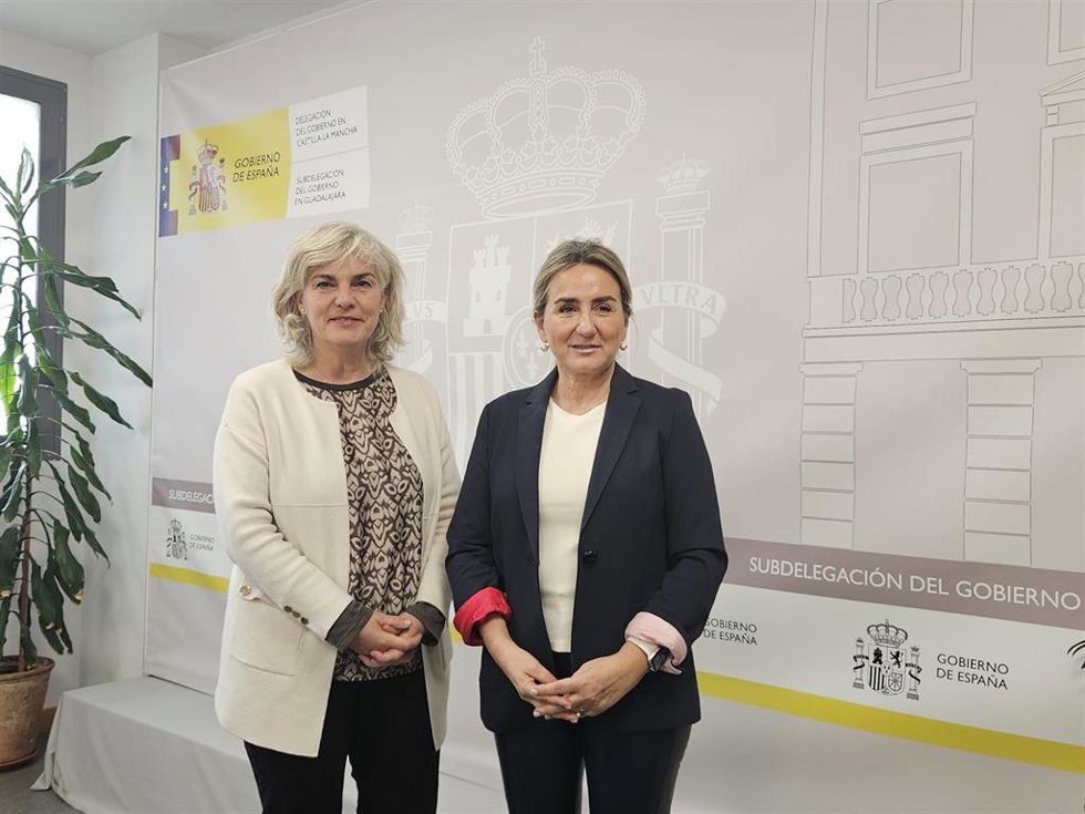 Mercedes Gómez y Milagros Tolón.