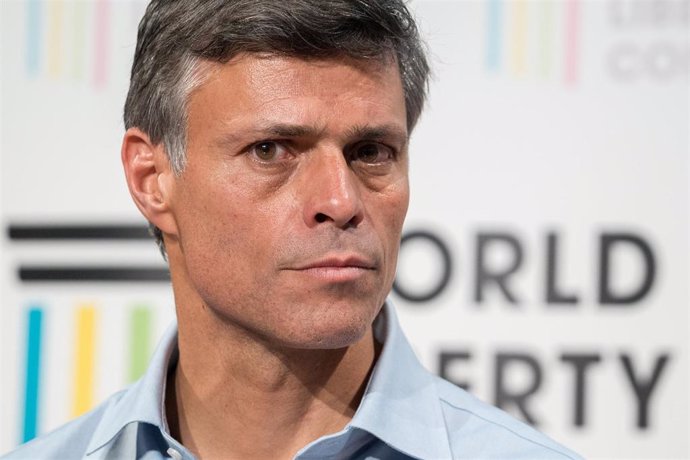 Archivo - El líder opositor venezolano, Leopoldo López, durante el World Liberty Congress en el Impact Hub