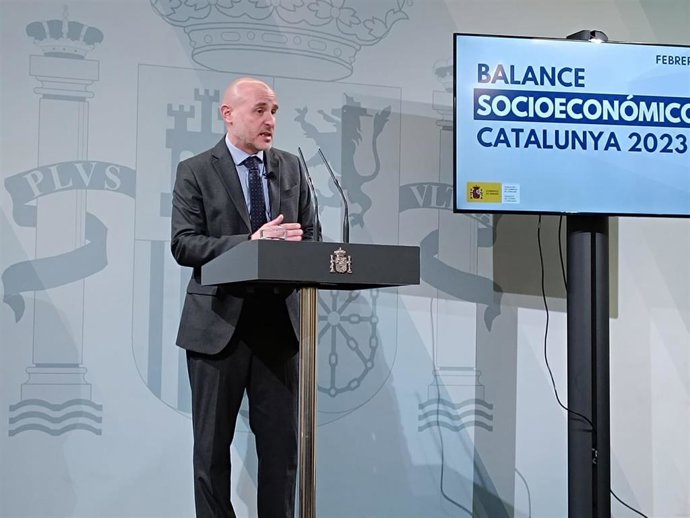 El delegado del Gobierno en Catalunya, Carlos Prieto