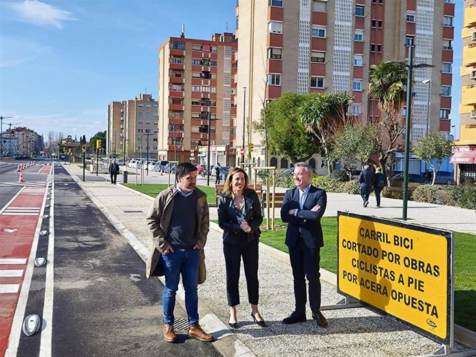 Inauguración de la primera fase de la reforma de la avenida de Cataluña
