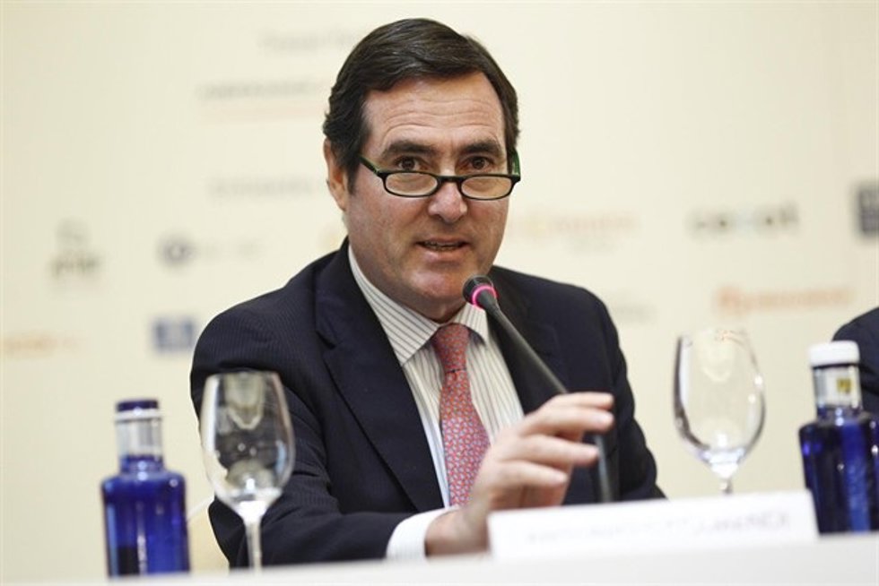 Archivo - El presidente de la CEOE, Antonio Garamendi. 