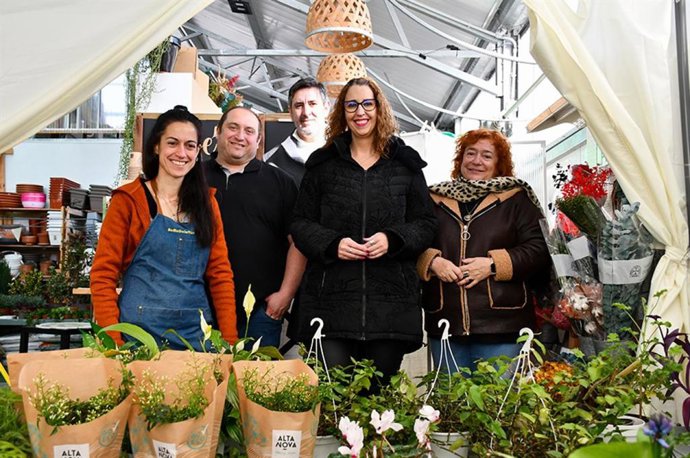 La consejera de Igualdad, Sara Simón en Molina de Aragón.