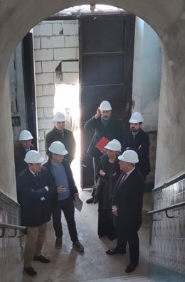 Bellido y Sanz visitan Casa Paterri, futura sede institucional de la FAMP.