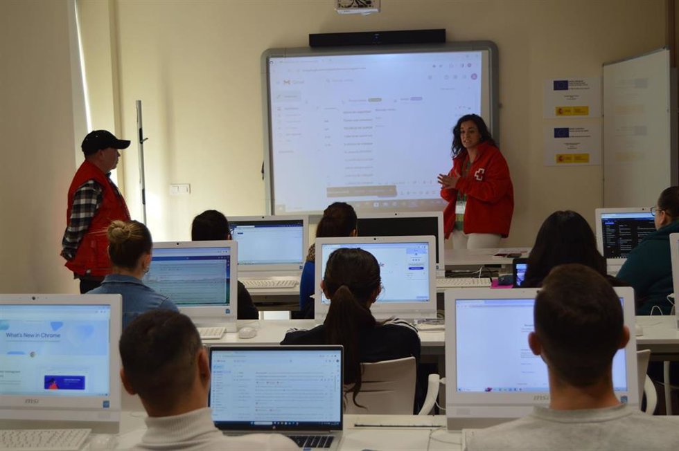 Participantes en el proyecto 'Click_A Vuela'.