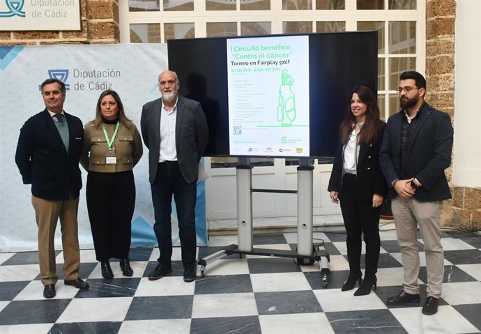 Presentación del circuito de golf 'Todos contra el cáncer'