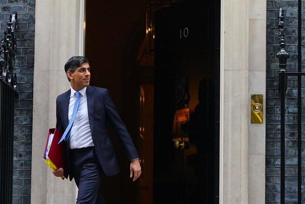 El primer ministro de Reino Unido, Rishi Sunak