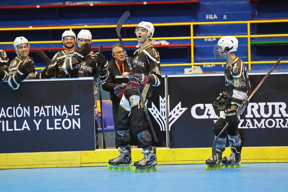 HC Castellón y HCR Cent Patins completan las 'semis' en la Copa del Rey de hockey línea.