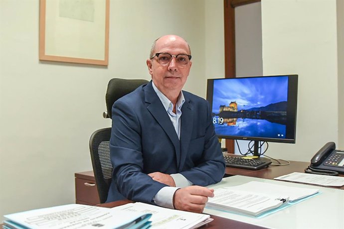 El vicepresidente y consejero de Aguas del Cabildo de La Palma, Juan Ramón Felipe