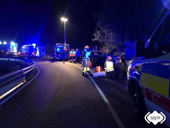 Accidente de tráfico en Illas