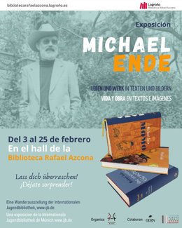 La Biblioteca Rafael Azcona acoge la exposición ‘Michael Ende. Vida y obra en textos e imágenes’