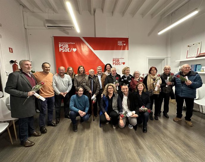 La secretaria general del PSIB-PSOE, Francina Armengol, en el 88 Aniversario de la Agrupación Socialista de Inca