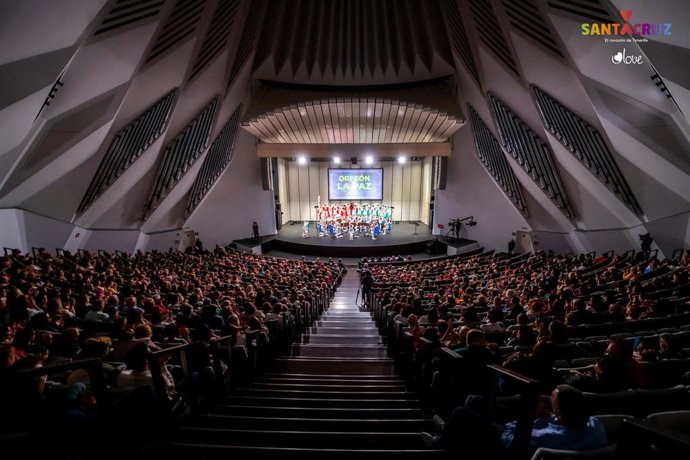 Concurso de Rondallas del Carnaval en el Auditorio de Tenerife