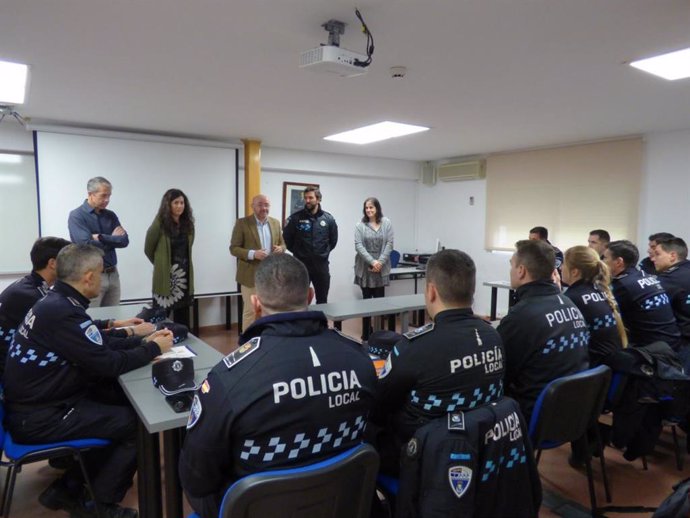 Formación de agentes de Policía Local.