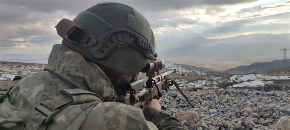 Un militar turco