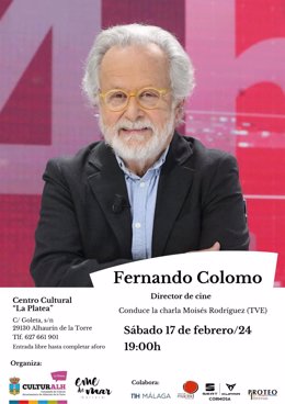 El cineasta Fernando Colomo, próximo invitado a las charlas del Centro de Artes La Platea