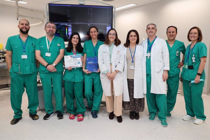 Unidad de Radiología Intervencionista del servicio de Radiodiagnóstico del Complejo Hospitalario Universitario de Toledo.