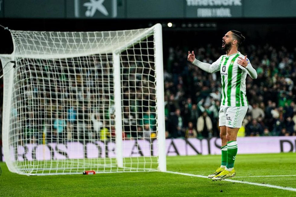 Isco con el Real Betis