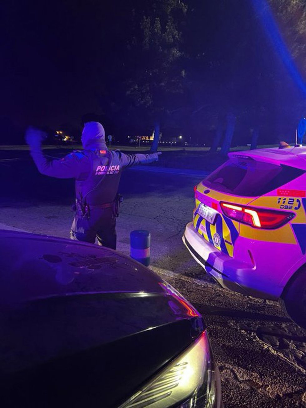 Interceptan en Arganda a un conductor que circuló anoche varios kilómetros en sentido contrario