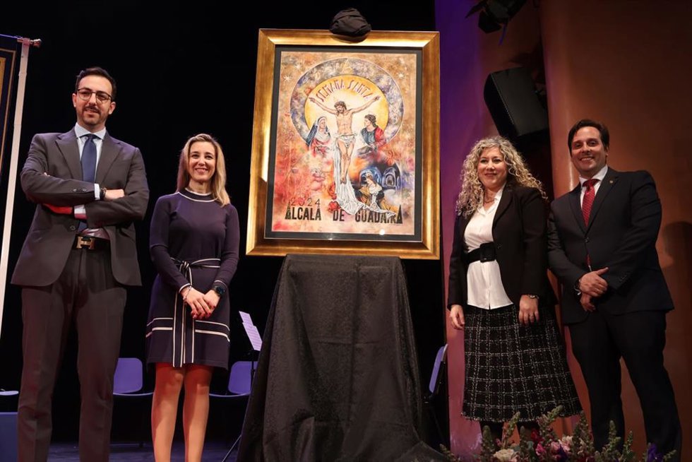 El Ayuntamiento de Alcalá de Guadaíra (Sevilla) presenta el cartel de la Semana Santa 2024.