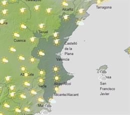 Predicción meteorológica para este domingo, 4 de febrero