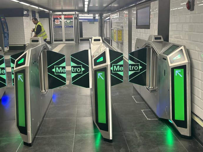 Tornos inteligentes Metro de Madrid
