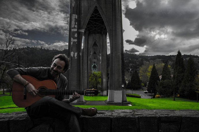 El guitarrista y compositor cordobés José Antonio Rodríguez.
