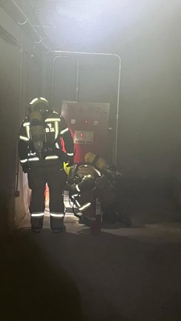 Un incendio en el cuarto de calderas del Teatro Olimpia de Huesca causa daños en el sistema de calefacción.