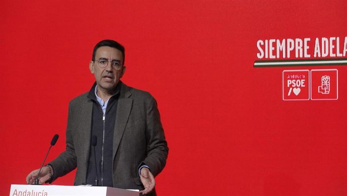 El parlamentario del PSOE-A Mario Jiménez, en una foto de archivo.