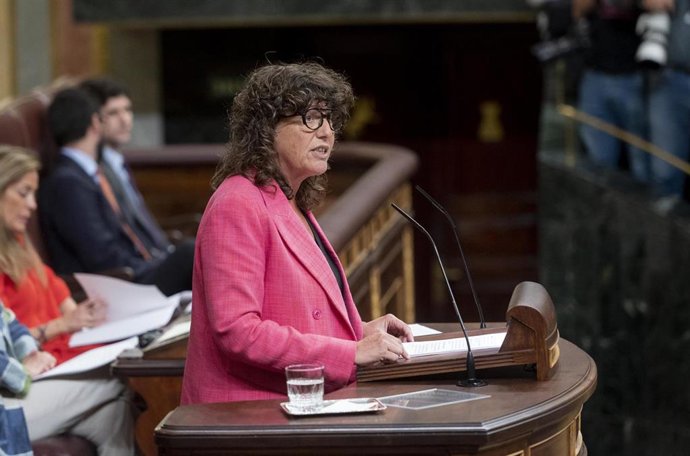 Archivo - La portavoz adjunta de ERC en el Congreso, Teresa Jord.
