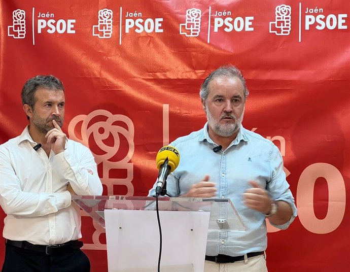 El concejal del PSOE en Jaén Francisco Lechuga, en una imagen de archivo.