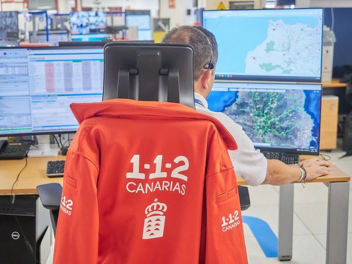 Sala operativa del 112 Canarias