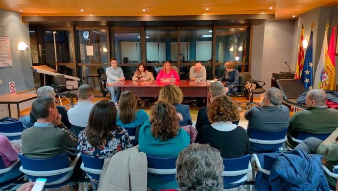 El PSOE Teruel celebra su Ejecutiva Provincial.