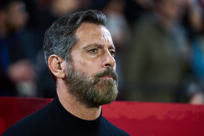 Quique Sánchez Flores, entrenador del Sevilla FC