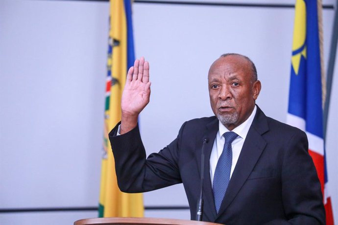 El president de Namíbia, Nangolo Mbumba