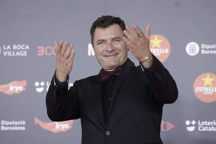 El actor Alex Brendemühl, en el photocall de los Premis Gaudí