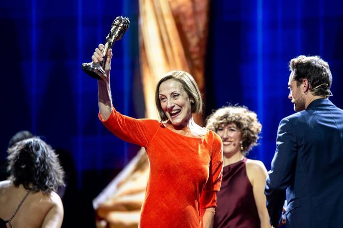 La actriz Carme Elias, en los Premis Gaudí