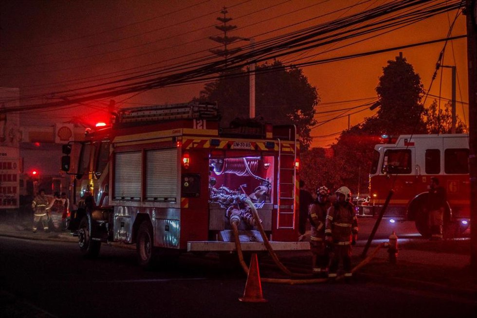 Incendios en Valparaíso, Chile