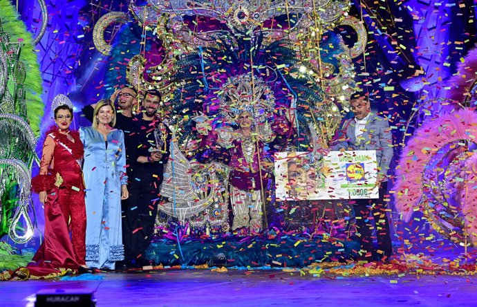 Eva Costa, Gran Dama de los 'Carnavales del Mundo' de Las Palmas de Gran Canaria