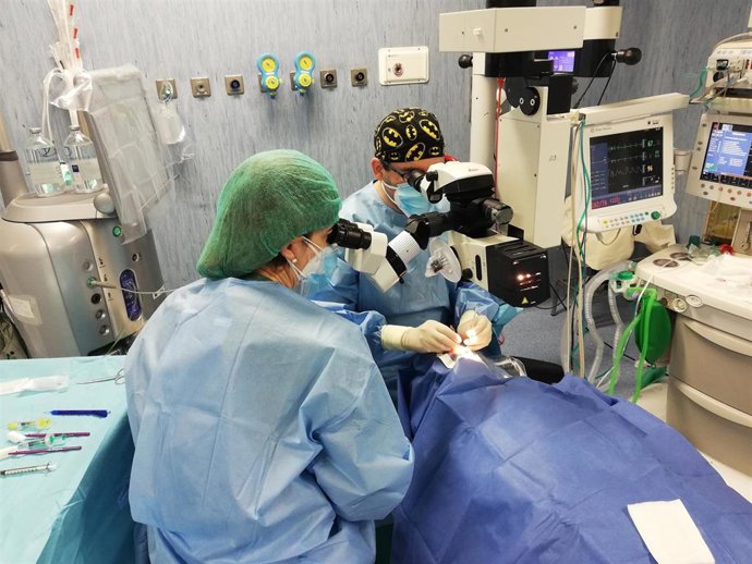 Intervención en el Hospital Infanta Elena de Huelva.