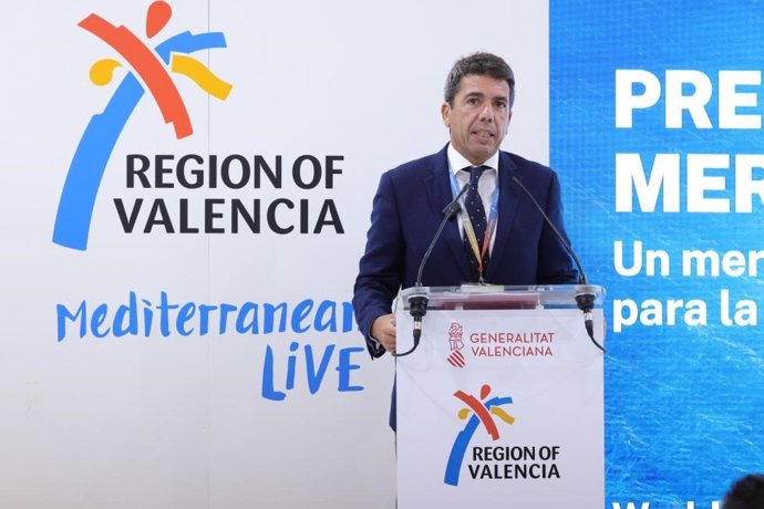 El president de la Generalitat Valenciana, Carlos Mazón