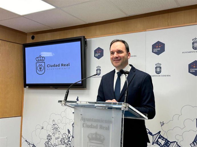 El portavoz del Ayuntamiento de Ciudad Real, Guillermo Arroyo.