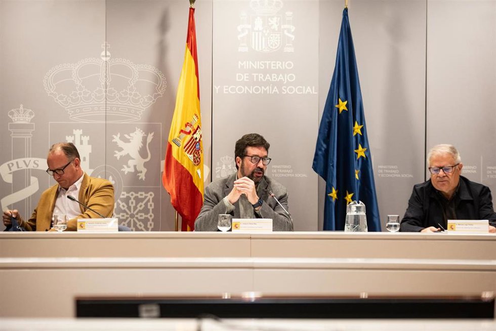 El secretario de Estado de Trabajo y Economía Social, Joaquín Pérez Rey.