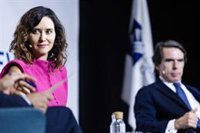 Aznar y Ayuso coinciden en que si se va contra los jueces y no se ponen límites, "se acaba" en Venezuela