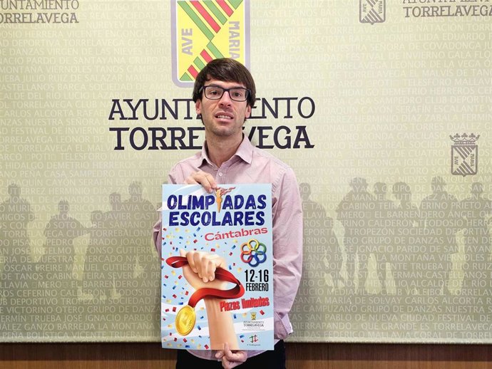 El concejal de Participación Ciudadana de Torrelavega, Borja Sain,