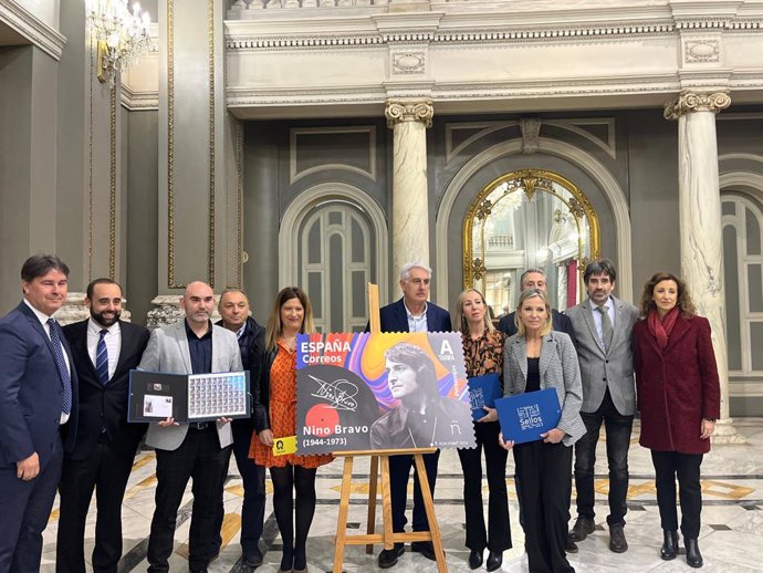 Presentació del segelle homenatge a Nino Bravo